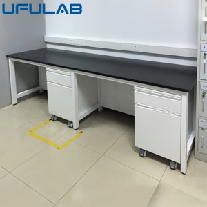 Banc de laboratoire dentaire de conception industrielle UFU avec support à réactifs et table physicochimique pour l'école et l'hôpital - Product Image 1