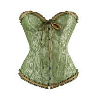 Corset de modelage corporel pour femme, style Steampunk, pour Halloween, pour longs torsos, sous-poitrine