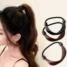 Fascia per capelli artificiali con fascia per capelli a coda di cavallo per accessori per capelli alla moda - Product Image 1