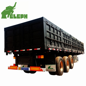 Remorque benne basculante latérale d'<span class=keywords><strong>occasion</strong></span> de 48 pieds à 3 essieux pour le transport de sable - Product Image 6