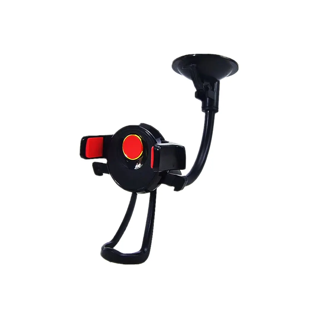 Hot sale high quality cheap bracket 1813 D suction cup sleeve auto lock mobile phone holder for car