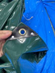 <span class=keywords><strong>Bâche</strong></span> résistante aux UV ignifuge de camion bon marché 610gsm 20X30 <span class=keywords><strong>bâche</strong></span> épaisse de PVC pour le toit de couverture de voiture de <span class=keywords><strong>remorque</strong></span> de camion - Product Image 2