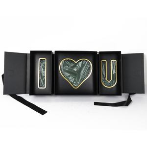 กล่องของขวัญวันวาเลนไทน์ ฉันรักคุณ พร้อมริบบิ้นหรูหรา กระดาษลายดอกกุหลาบ จัดดอกไม้เป็นช่อดอกไม้ สำหรับวันแม่ - Product Image 2