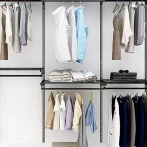 Haut de gamme grand <span class=keywords><strong>vestiaire</strong></span> étagère de rangement moderne en métal armoire Durable en acier suspendu <span class=keywords><strong>placard</strong></span> avec des caractéristiques de bricolage - Product Image 4
