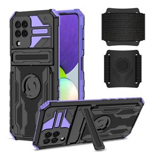Coque de téléphone portable, hybride, dure, résistant aux chocs, de sport, rigide, à 4 coins, pour Samsung <span class=keywords><strong>Galaxy</strong></span> <span class=keywords><strong>F22</strong></span> - Product Image 1