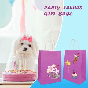 Paper Gift <b>Bags</b> with Handles Kraft for Party Shopping Color Retail Christmas Birthday Wedding Premium Paper Packaging <b>Bag</b> - Product Image 4