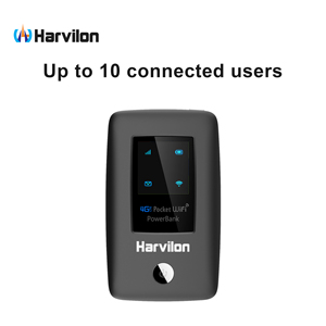 Routeur sans fil mobile 4G portable avec écran couleur, <span class=keywords><strong>Wifi4</strong></span>, 3000 mAh, Type-C, Cat4, Wifi de poche - Product Image 2