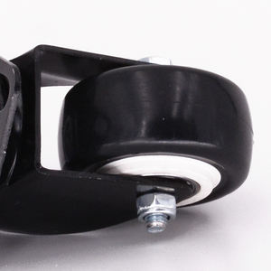 1,5 polegadas Light Duty poliuretano giratório rodízio roda escritório cadeira gabinete rotativo rodízios - Product Image 5