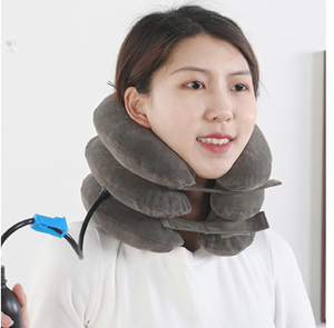 Fabricación Air <span class=keywords><strong>Neck</strong></span> Traction Relive Pain Cervical Collar Device Inflable <span class=keywords><strong>Neck</strong></span> Support Traction Pillow - Product Image 1
