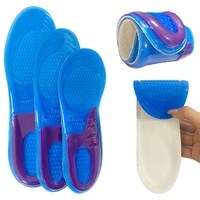 Nouvelles semelles orthopédiques en silicone pour chaussures de sport, coussinets massants en gel absorbant les chocs pour le soutien de la voûte plantaire
