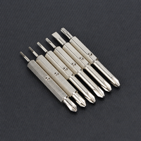 Tournevis double usage Phillips et hexagonal 112 mm, lame en acier 45, tige en acier au carbone, manche en plastique, outil de réparation personnalisé