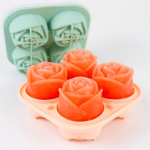 ถาดทำน้ำแข็งซิลิโคนแบบมีฝาปิด ปลอดสาร BPA สำหรับขายส่ง - Product Image 4
