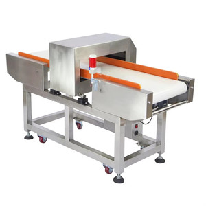 Détecteur de métaux à bande transporteuse de qualité alimentaire commerciale, système de détection de métaux industriel pour usine - Product Image 4