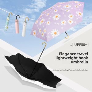 Sombrilla Plegable Ultraligera de Alta Gama, Diseño Moderno con Protección UV de Vinilo para Días Soleados - Product Image 2