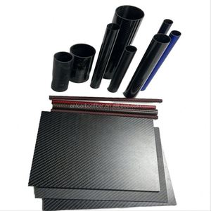 100% Pure Carbon Panel 3K High Hardness Carbon Fiber Sheet Carbon Fiber Tube for Drone SYi-UV Model Material 1mm-10mm Thickness - Product Image 4