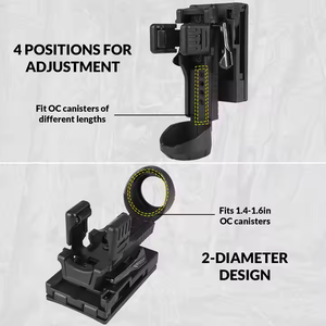 ซองใส่สเปรย์พริกแบบ Molle สำหรับล่าสัตว์ ปลดเร็ว ป้องกันหมี ล็อคได้ พร้อมคลิปหนีบเข็มขัด - Product Image 5