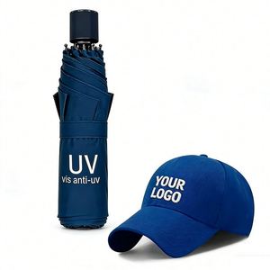 Factory Direct Selling Logo Cheap High Quality Compact Auto Custom Uv Protection Rainproof Foldable <b>Umbrella</b> - Product Image 5