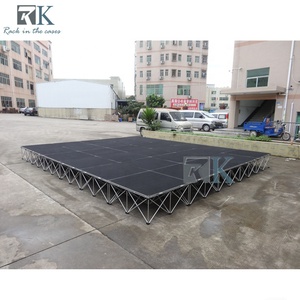 Portable Platform Stage Quick Install Aluminum Riser Concerts Smart Stage - Product Image 4