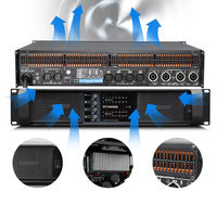 Amplificateur de puissance professionnel Paulkitson FP10000q 4 canaux 10000 Watts pour équipement de sonorisation de scène
