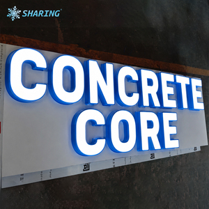 Letras 3D de Acrílico con Iluminación LED Azul, Personalizadas, para Fachadas de Tiendas, Oficinas y Negocios de Seguros - Product Image 2