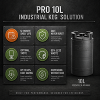 Draft Beer Keg 20l, Beer Keg Plastik, Beer Keg 30l, Mini Beer Keg, Grosir Beer Keg, Kantong Penyimpanan Stabil Rasa, Pengganti Kantong