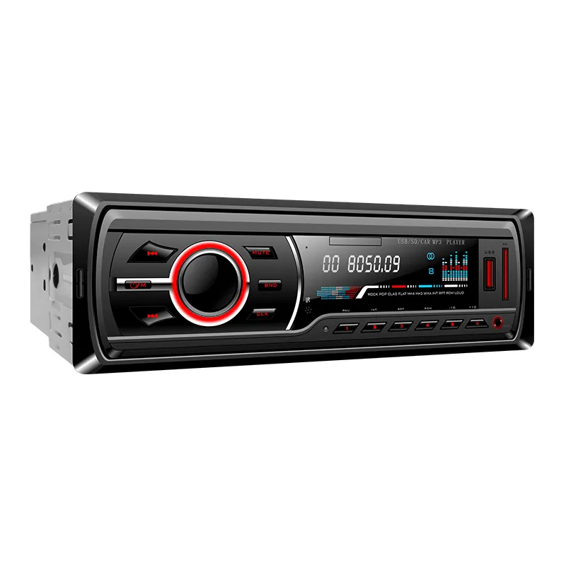 Universele 1din Auto Stereo Cassette Audio Usb Mp3 Muziekspeler Telefoon Zwart Radio Oem Aangepaste Winkel Power Aux Elektronische Kaart