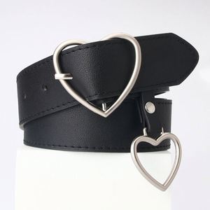 Nieuwe Liefdesgespsriem Simpele Mode Dames Hart Hangende Decoratieve Vrouwenriem Groothandel R2201 - Product Image 6
