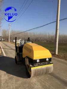 Ride-on 2 Ton Small-size Road Mini Vibratory Compaction Equipment Road Roller