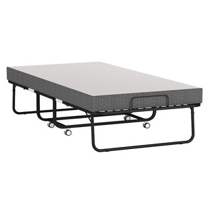 Canapé-<span class=keywords><strong>lit</strong></span> pliable convertible et extensible, design moderne en métal, pour la pause déjeuner au bureau, l'hôtellerie, l'hôpital, ou une nuitée temporaire - Product Image 4