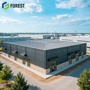 โรงงานโครงสร้างเหล็กสำเร็จรูป ออกแบบโครงสร้างรองรับอย่างเหมาะสม กันเสียง กันไฟ โกดังสำเร็จรูป โรงพยาบาล - Product Image 1