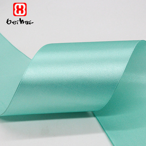 Ruban en satin polyester simple face de <span class=keywords><strong>74</strong></span> mm de large, vente en gros d'usine, rouleau de 25 yards pour emballage - Product Image 5