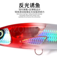 180mm 85g Sardine Ball Stickbait GT Thon Leurre De Pêche En Mer Flash Naufrage Crayon Dur Leurre Artificiel Swim Bait