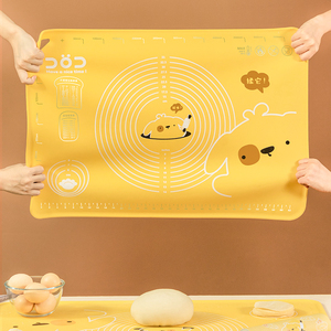 Tapis de pétrissage en silicone de qualité alimentaire, sans BPA, épaissi, antidérapant, antiadhésif, écologique, outils de pâtisserie pour la maison - Product Image 4