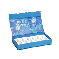 Boîte cadeau magnétique personnalisée en forme de livre, impression couleur intégrale, boîte rigide avec insert en mousse EVA pour l'emballage de spiritueux et de bouteilles de vin