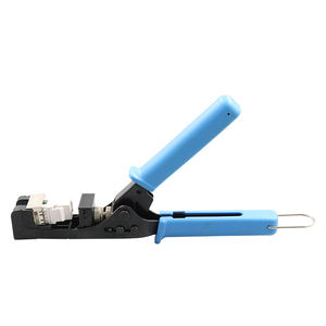 Herramienta de punzonado modular RJ45, herramienta de crimpado de <span class=keywords><strong>180</strong></span> grados, con conector keystone, de terminación de velocidad - Product Image 4
