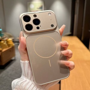 เคสโทรศัพท์มือถือแบบแม่เหล็ก AG พร้อมกระจกนิรภัยป้องกันเลนส์กล้อง สำหรับ <span class=keywords><strong>iPhone</strong></span> 17 Pro Max 16 <span class=keywords><strong>Plus</strong></span> 15 14 13 - Product Image 2