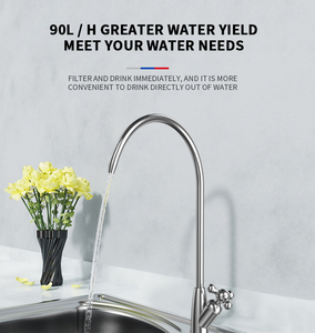 Kitchen Under <strong>Sink</strong> 5 Stages Uf System 304 Stainless Steel <strong>Water</strong> <strong>Filter</strong> with pp Cto T33 Uf <strong>Filters</strong> - Product Image 4