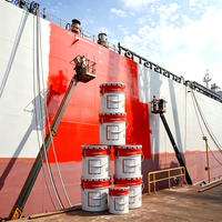Revêtement liquide époxy à haute teneur en bitume Hsea 730, à base de goudron de charbon, pour la protection contre la rouille des pipelines, anti-corrosion, utilisation sous-marine