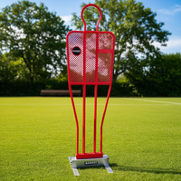Objetivo de Maniquí Barret Rellenable con Arena, Base de Acero Galvanizado para Entrenamiento en Canchas Deportivas