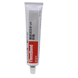 Threebond TB1121 pâte adhésive résistante à l'huile, non séchante, sans compatibilisant, silicone gris, mastic 200g - Product Image 1