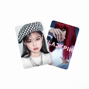 Tarjetas Fotográficas Personalizadas de <span class=keywords><strong>Kpop</strong></span>, Doble Cara, Laminadas Brillantes, Papel Holográfico, Tarjetas de Anime Coleccionables - Product Image 4