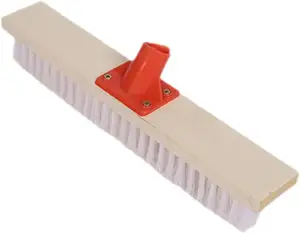 Brosse à bande de matériau en nylon fil pp poils de nylon avec base en bois pour machine à blocs