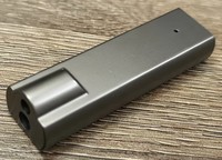 Dongle DAC HiFi à double sortie, en métal mat, blindé, Type C, 3,5 mm, 4,4 mm, décodage matériel équilibré sans perte, portable