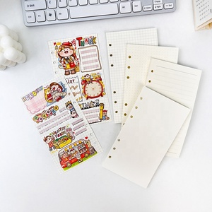 A5 45 fogli pagine di carta Planner ricarica 6 fori inserti raccoglitore notepaper per diario proiettile - Product Image 6