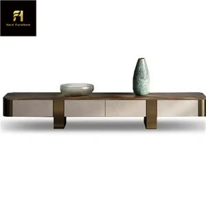 Mobile Contenitore Nordico Minimalista in Legno con 4 Cassetti per Soggiorno, Stile Lussuoso Turco e Italiano - Product Image 5