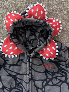 Costume de cosplay de carnaval Demogorgon, combinaison végétale en flanelle, pyjamas assortis pour la famille, peignoir de fête, cadeaux de vacances, <span class=keywords><strong>vêtements</strong></span> M071 - Product Image 5