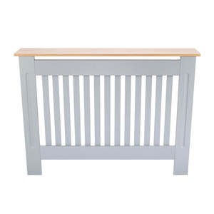 Modern Medium Size Lacquered MDF <b>Radiator</b> Cover with Mirror <b>Panel</b> Design for Living Room Bedroom Dining Use - Product Image 2