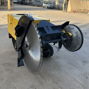 Profondeur de coupe 50Cm Grande construction Scie à béton Route Machine de découpe de sol en béton Asphalte Route <span class=keywords><strong>Cutter</strong></span> - Product Image 5