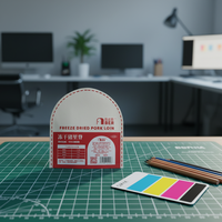 Sachets de stérilisation en PET à forme irrégulière pour aliments pour bébés, sushi et sucre, durables, thermoscellables, emballage personnalisé découpé à l'emporte-pièce YAE-PACK