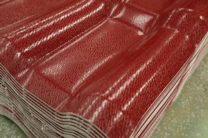 Échantillon de tuile <span class=keywords><strong>en</strong></span> PVC Feuille de tuile <span class=keywords><strong>en</strong></span> résine synthétique ASA Feuilles de toit ondulées <span class=keywords><strong>en</strong></span> PVC Échantillon d'<span class=keywords><strong>achat</strong></span> - Product Image 5